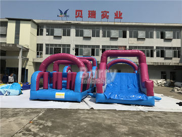 0.5mm PVC Material Customized Giant Inflatable Obstacle Course Combo