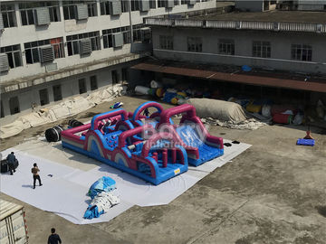 0.5mm PVC Material Customized Giant Inflatable Obstacle Course Combo