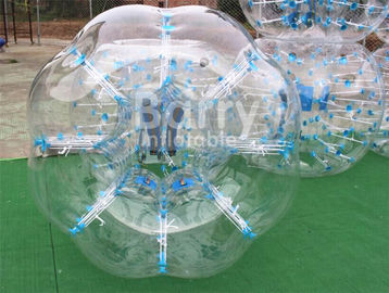 1m 1.2m 1.5m 1.8m PVC / TPU White Blow Up Hamster Ball Bubble Ball Soccer For Kids And Adult