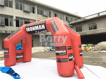 Custom Inflatable Advertising Products Giant Welcome Start Finish Line Inflatable Entrance Arch