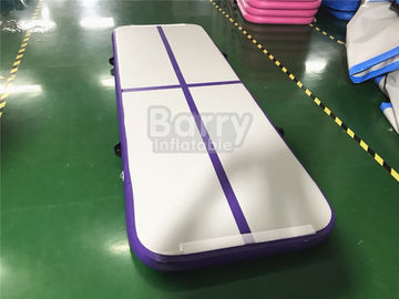 Outdoor Small Portable Kids A Purple Air Track Gymnastics Mat For Body Building With Carry Bag