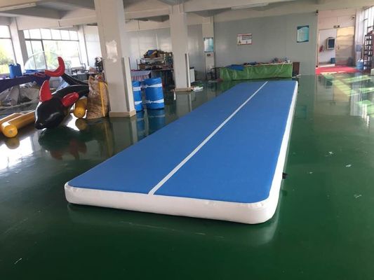 Everfit Air Tack 8 x 1m Inflatable Gymnastics Track Mat  Blue