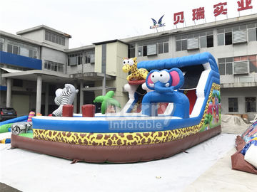 Special Shape Kids Animal Commercial Inflatable Slide For Birthday Party Or For Business Rental