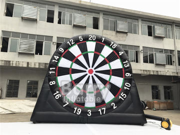 Outdoor Inflatable Interactive Games Customized Giant Dart Board Football Darts