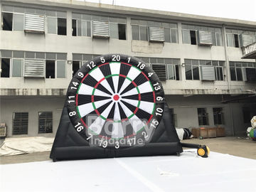 Outdoor Inflatable Interactive Games Customized Giant Dart Board Football Darts