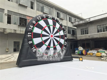 Outdoor Inflatable Interactive Games Customized Giant Dart Board Football Darts