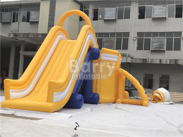 Yellow Kids Adult Giant Inflatable Sea Water Park For Summer High Durability
