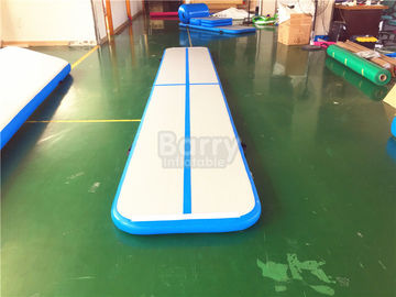 5M Inflatable Air Track Gymnastics Mat For Outdoor , Inflatable Gymnastics Floor