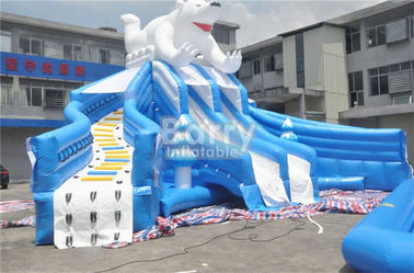 Adult Outdoor Inflatable Water Park , Children Water Park Playground Equipment