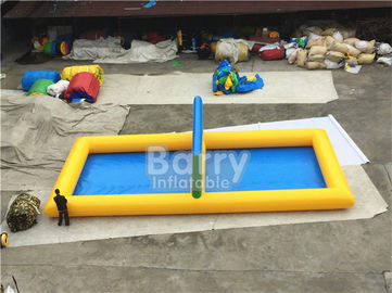 Outdoor Inflatable Sports Games PVC Inflatable Water Volleyball Court