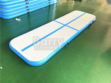 Home Inflatable Air Track Tumbling Gymnastics Mats / Customized PVC Sport Air Tumbling Track