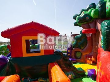 Custom Blow Up Obstacle Course For Kid Party Time Playground Inflatable Jumping Bounce