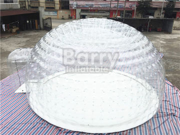 Transparent Inflatable Bubble Tent , Outdoor Camping Air Tent With PVC Tarpaulin