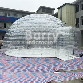 Transparent Inflatable Bubble Tent , Outdoor Camping Air Tent With PVC Tarpaulin