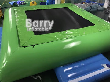 PVC Tarpaulin Inflatable Water Toys Jumping Water Trampoline Bed Airtight Bouncer