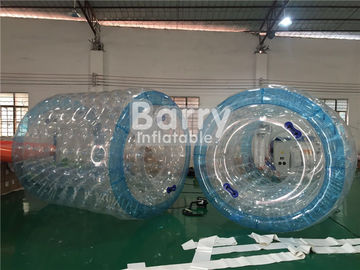 Transparent Inflatable Pool Water Roller Ball For Grassplot / Beach