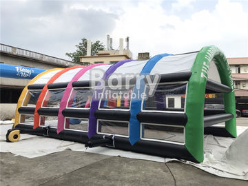 Outside PVC Inflatable Tennis Tent , Inflatable Arch Tent For Sports