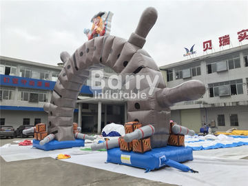 Outdoor Commercial Advertising Inflatable Arch With OEM Logo Printing