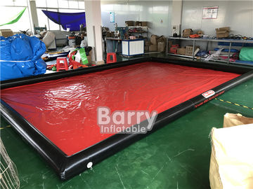 Airtight Cleaning Inflatable Car Wash Mat / Inflatable Water Containment Mat