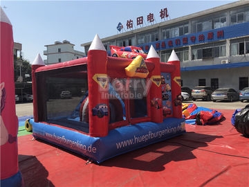 Colorful Car Inflatable Castle Children Bounce Combos  , Bounce House Funny Games