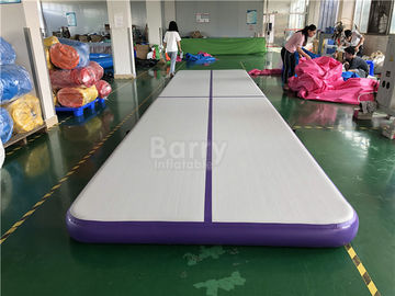 Commercial Inflatable Air Track / Purple Air Jump Tumble Trak For Gymnastics Sport