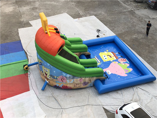Inflatable Water Park , Open Pool Water Park Games For Adults