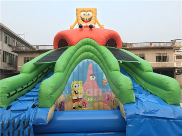 Minions Inflatable Water Park , Open Pool Water Park Games For Adults