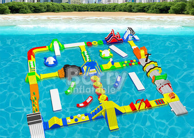 Open Water Inflatable Floating Water Park Adventures For Adults And Kids