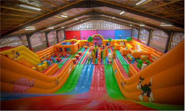 Bouncing Inflatable Toddler Playground  ,  Fun City Playground Amusement Park