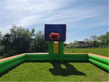 Portable Inflatable Basketball Game Court With Shooting Hoop For Kids