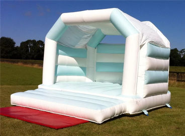 Outdoor Special White Wedding Inflatable Bouncy Castle Jumping House For Party