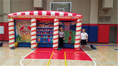 Commercial 3 In 1 Carnival  Inflatable Sports Games For Kids And Adult