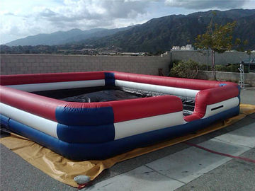 Square Portable Water Pool  , Outdoor Fun Party Dance Game Inflatable Soap Foam Pit Pool