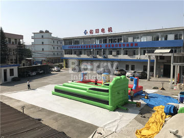 Outdoor Body Inflatable Sports Games Running Super Bungee Run Game Competition