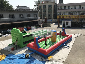 Outdoor Body Inflatable Sports Games Running Super Bungee Run Game Competition