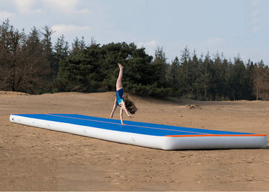 EN71 Inflatable Air Track 20'X3.3'X4''(6*1*0.1m) Or Custom Made Gymnastics Equipment Tumble Track