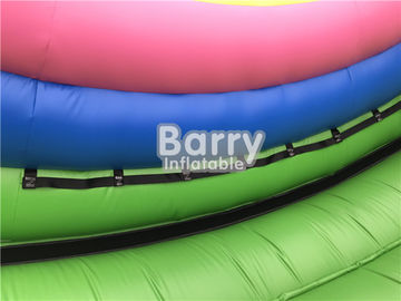 PVC Tarpaulin Custom Made Kids Dry Cartoon Gorilla Inflatable Slides Commercial For Party