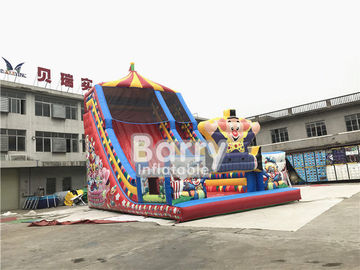 Popular Child Inflatable Playground Commercial Inflatable Clown Bouncy Castle Slide For Kids