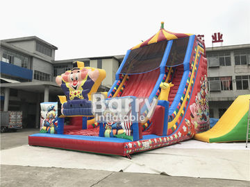 Popular Child Inflatable Playground Commercial Inflatable Clown Bouncy Castle Slide For Kids
