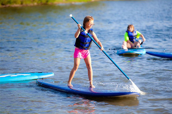 Two Layer 3.2m Inflatable Stand Up Paddle Board Set For Touring