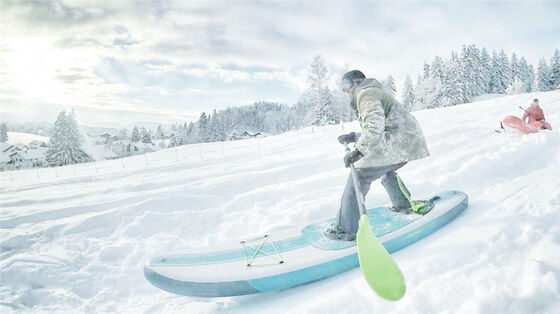 -50 Celsius Cold Winter Stand Up Paddle Board With BSCI Certification