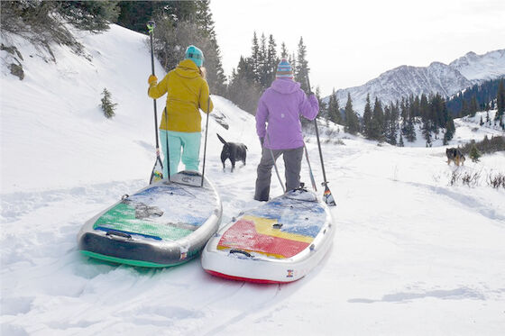 Fanatic Ski Facility Inflatable SUP Board Logo Custom
