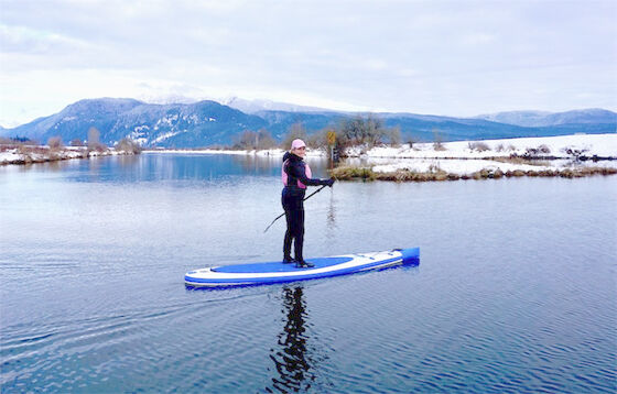 EPS Core Inflatable SUP Board For Surfing Ski Tour All Round