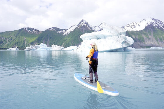 Commercial Cool Snow Sup Inflatable SUP Board Ski Custom Made