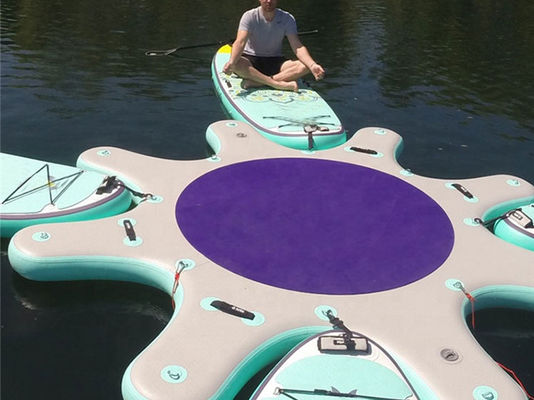 Yoga Dock 9'6&quot; Or Custom Made Inflatable Fitness Yoga GYM SUP Air Platform