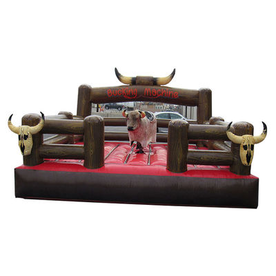 Commercial 5*5m Inflatable Rodeo Mechanical Bull Ride