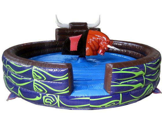 Commercial 5*5m Inflatable Rodeo Mechanical Bull Ride