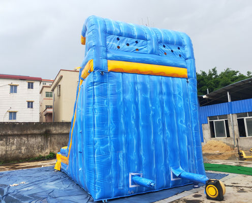 Outdoor Folding Kid Playground Inflatable Water Slide PVC Tarpaulin