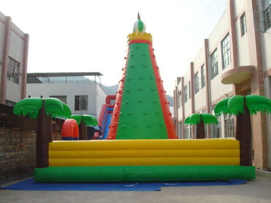 Inflatable Mobile Rock Climbing Wall Sports Game Inflatable Mountain