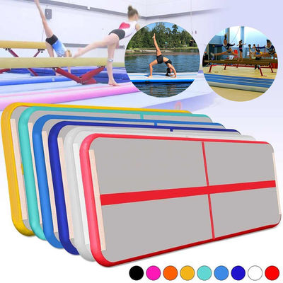 Custom Size Inflatable Gym Mat Tumbling Home Airtrack For Gymnastics